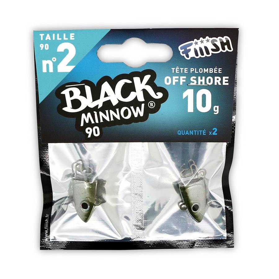 ΜΟΛΥΒΟΚΕΦΑΛΗ FIIISH BLACK MINNOW NO.2 10GR ΚΗΑΚΙ