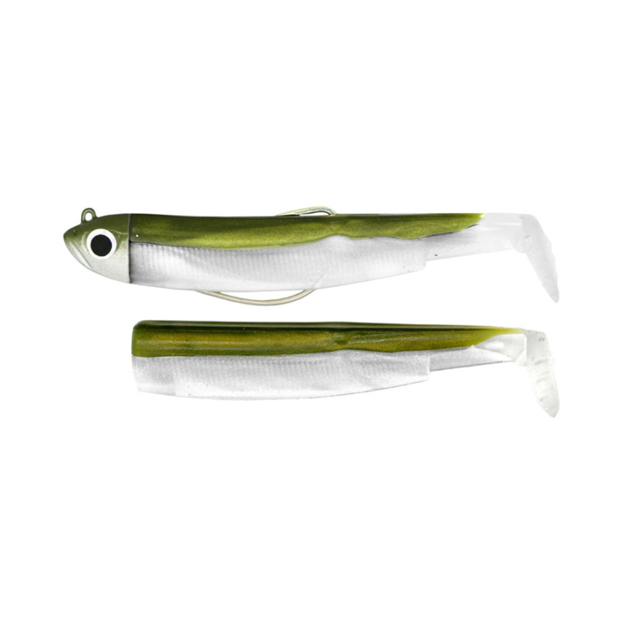 Σιλικόνη FIIISH BLACK MINNOW NO.3 COMBO 12GR KHAKI BM194