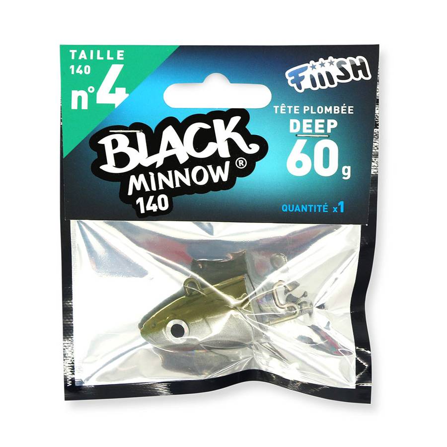 ΜΟΛΥΒΟΚΕΦΑΛΗ FIIISH BLACK MINNOW NO.4 60GR ΚΗΑΚΙ