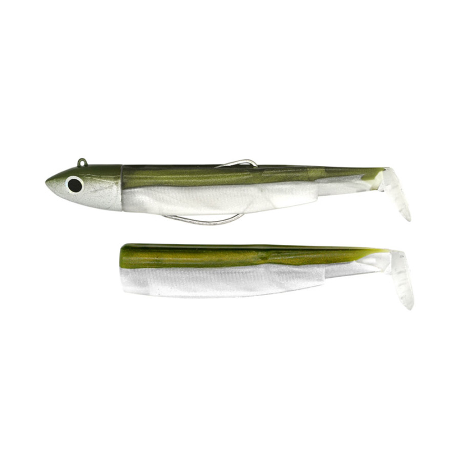 Σιλικόνη FIIISH BLACK MINNOW NO.4 COMBO 40GR KHAKI BM199