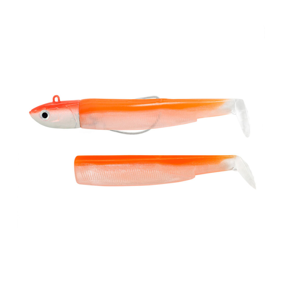 Σιλικόνη FIIISH BLACK MINNOW NO.5 COMBO 90GR FLUO ORANGE BM1343
