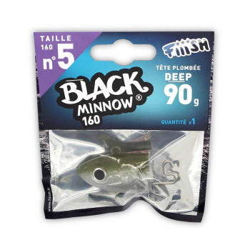 ΜΟΛΥΒΟΚΕΦΑΛΗ FIIISH BLACK MINNOW NO.5 90GR ΚΗΑΚΙ