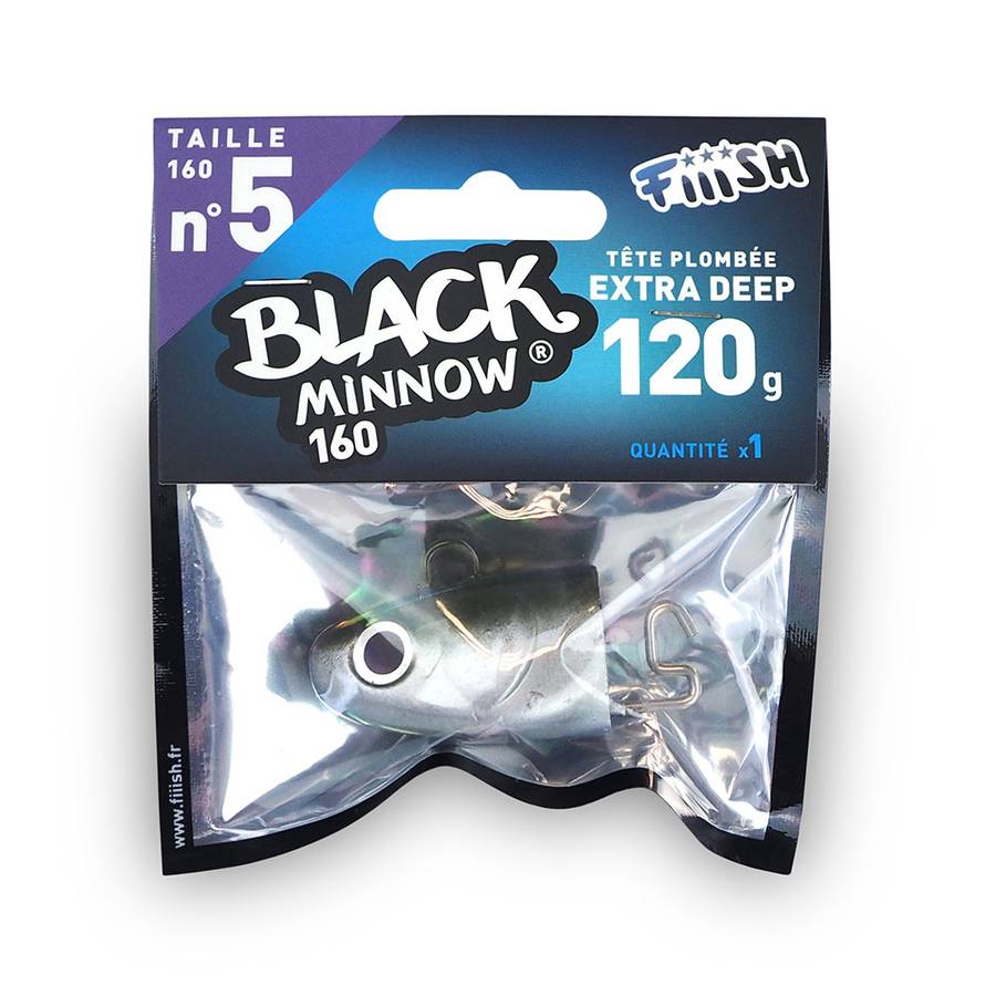 ΜΟΛΥΒΟΚΕΦΑΛΗ FIIISH BLACK MINNOW NO.5 120GR ΚΗΑΚΙ
