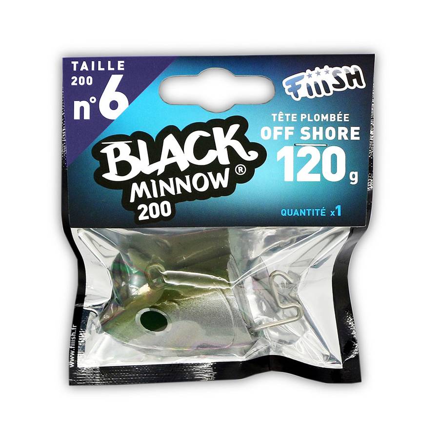 ΜΟΛΥΒΟΚΕΦΑΛΗ FIIISH BLACK MINNOW NO.6 120GR ΚΗΑΚΙ