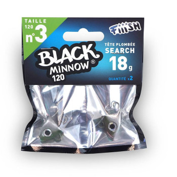 ΜΟΛΥΒΟΚΕΦΑΛΗ FIIISH BLACK MINNOW NO.3 18GR ΚΗΑΚΙ