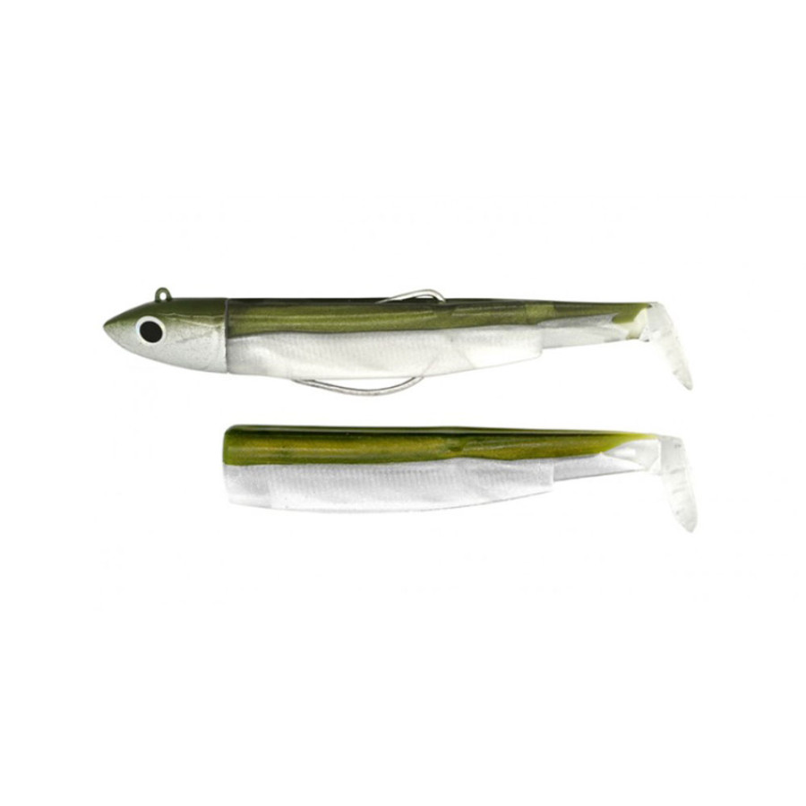 Σιλικόνη FIIISH BLACK MINNOW NO.5 COMBO 90GR KHAKI GLOW BM894
