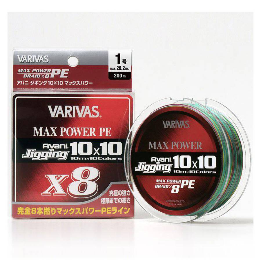 ΝΗΜΑ VARIVAS 10x10 MAX POWER 300M ΟΚΤΑΚΛΩΝΟ