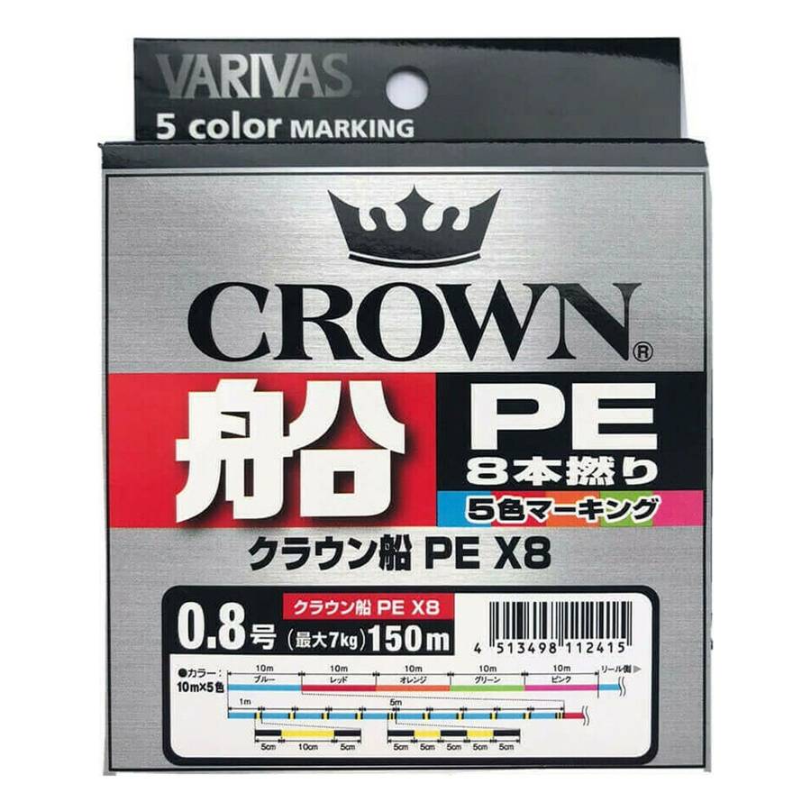 ΝΗΜΑ VARIVAS CROWN 200M ΟΚΤΑΚΛΩΝΟ