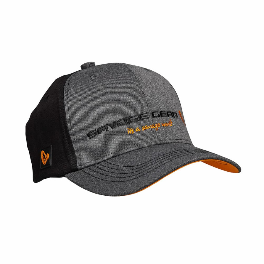 SAVAGE GEAR ΚΑΠΕΛΟ STRIKE CAP ONESIZE GREY MELANGE / BLACK