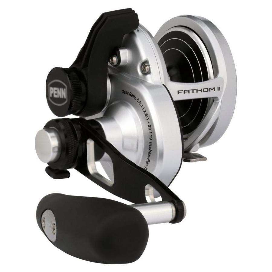 Μηχανισμός Ψαρέματος PENN FATHOM II LEVER DRAG 2 SPEED FTHII-15XNLD2 / 5BB / ΑΡΙΣΤΕΡΟ