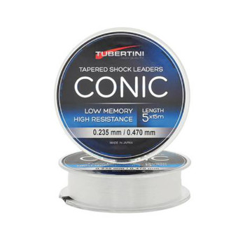 TUBERTINI  CONIC LS-55 TAPERED SHOCKLEADER 5Χ15Μ NATURAL