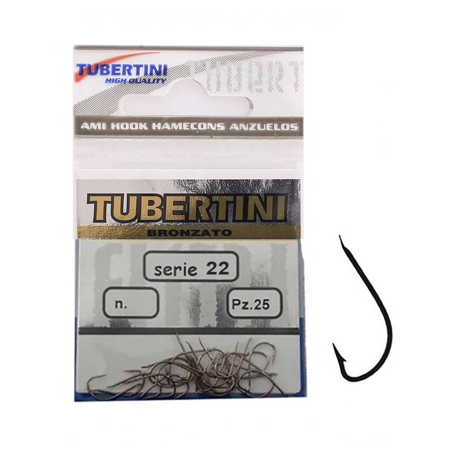TUBERTINI ΑΓΚΙΣΤΡΙ SERIE 22 BRONZE / 25 ΤΕΜ