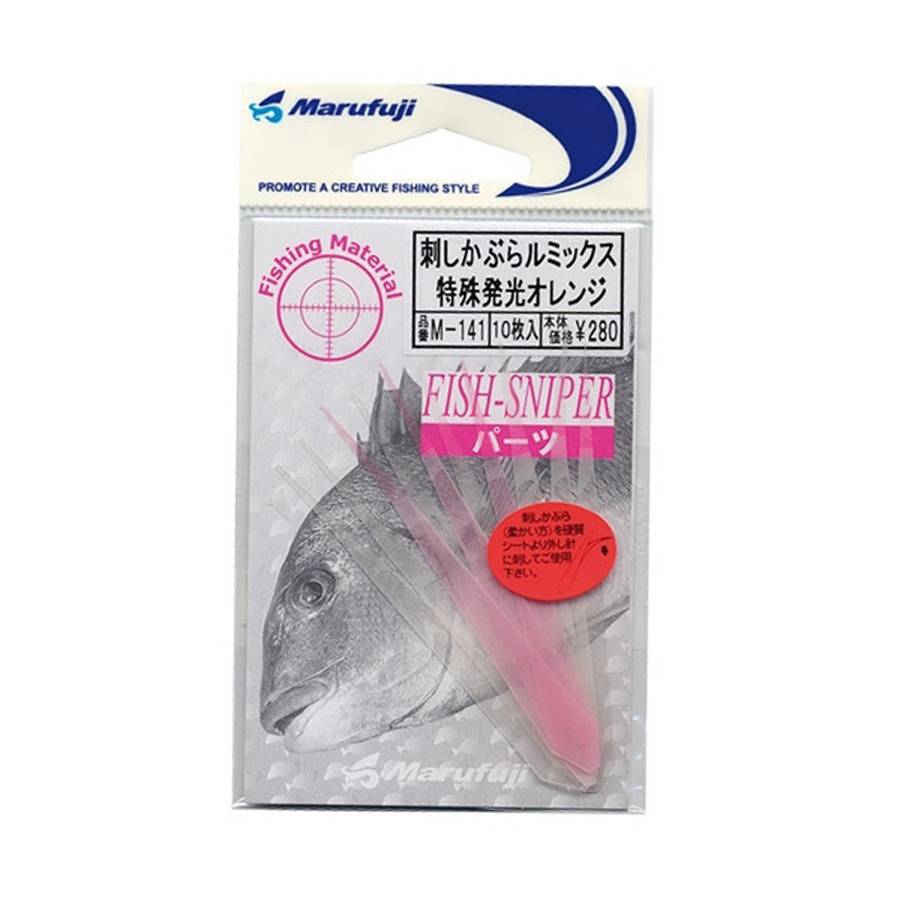 MARUFUJI LUMINOUSE REXINE M-141 ORANGE / 7CM / 10 ΤΕΜ