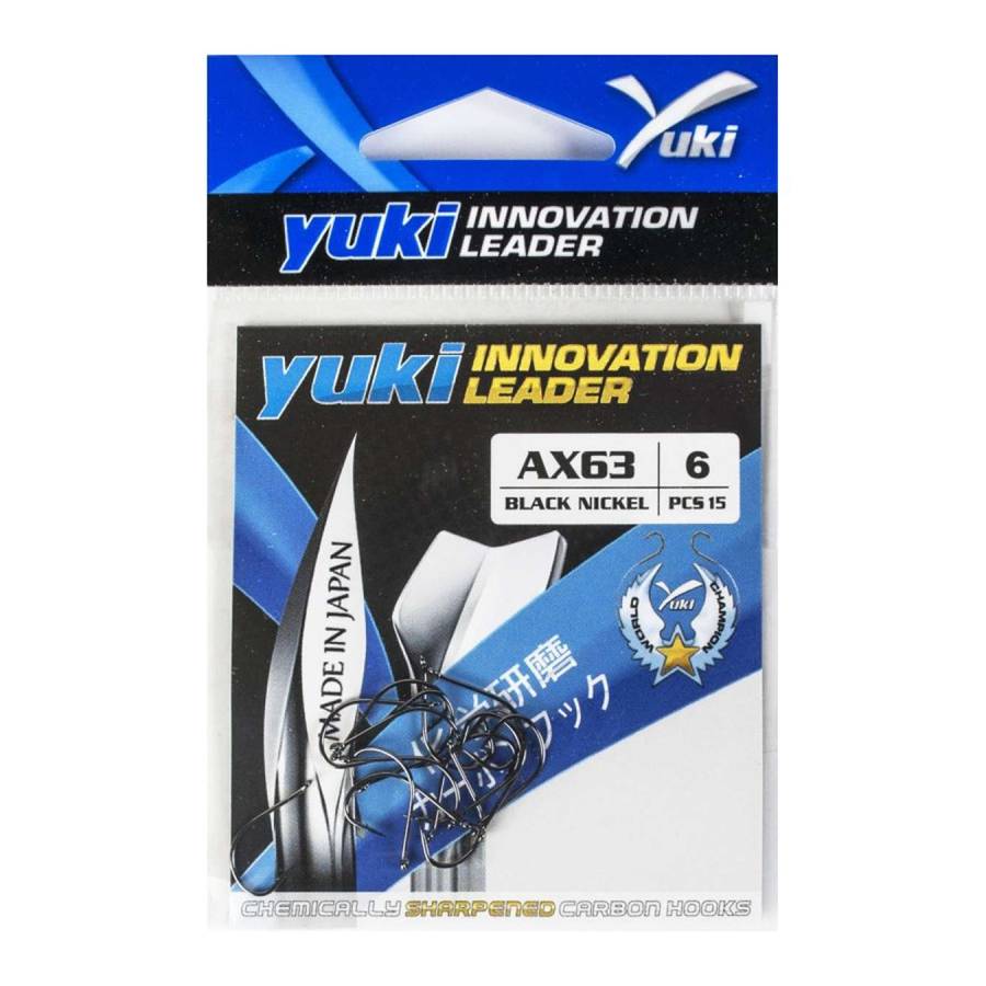 ΑΓΚΙΣΤΡΙ YUKI PIN HOOK TYPE AX63 / BLACK NICKEL