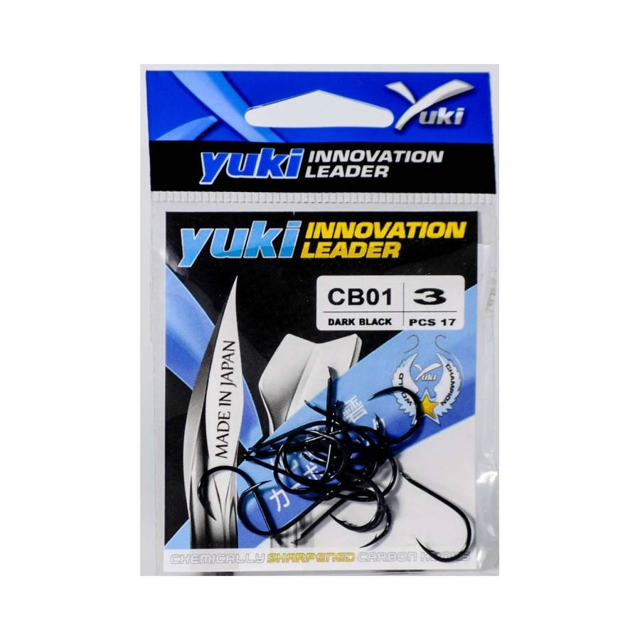 ΑΓΚΙΣΤΡΙ YUKI CHINU HOOK TYPE CB01 / BLACK NICKEL