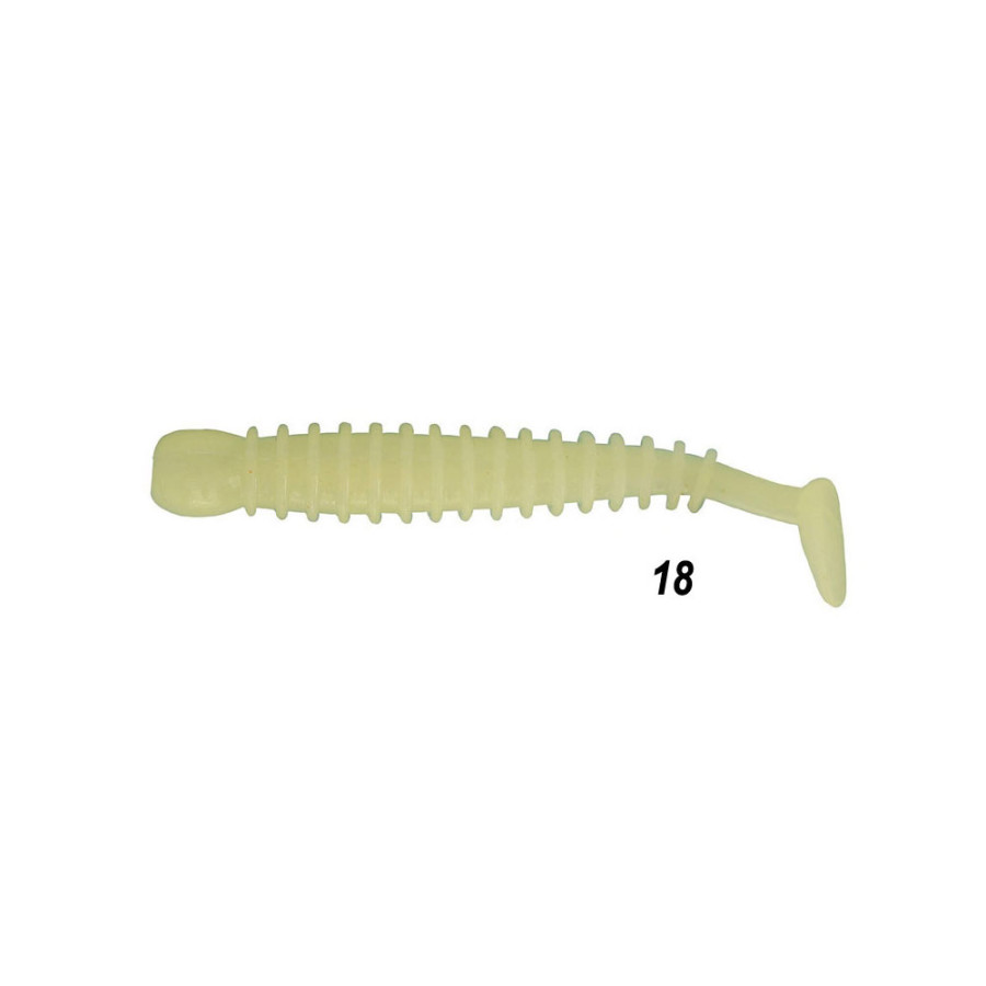 Σιλικονούχα Χελάκια ROCK’N BAIT KICK TAIL RB-2 / 5CM / 12 TEM